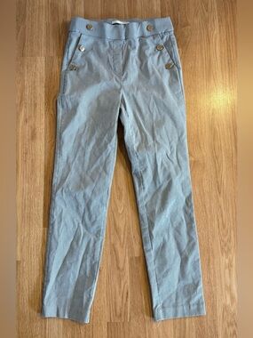 EUC Women’s Jules & Leopold Nautical Pinstripe Sailor Pants - Blue/White - XS